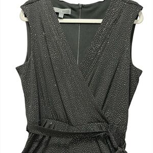 Jumpsuit | Black Sparkle | Donna Ricco New York - Size 14